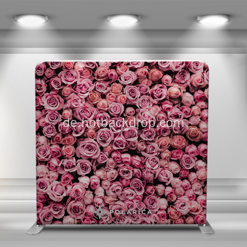 Pink Rose Event Party Hintergrund Display Bannerstand